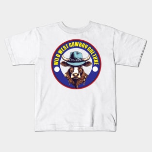 Wild West Cowboy Culture Kids T-Shirt